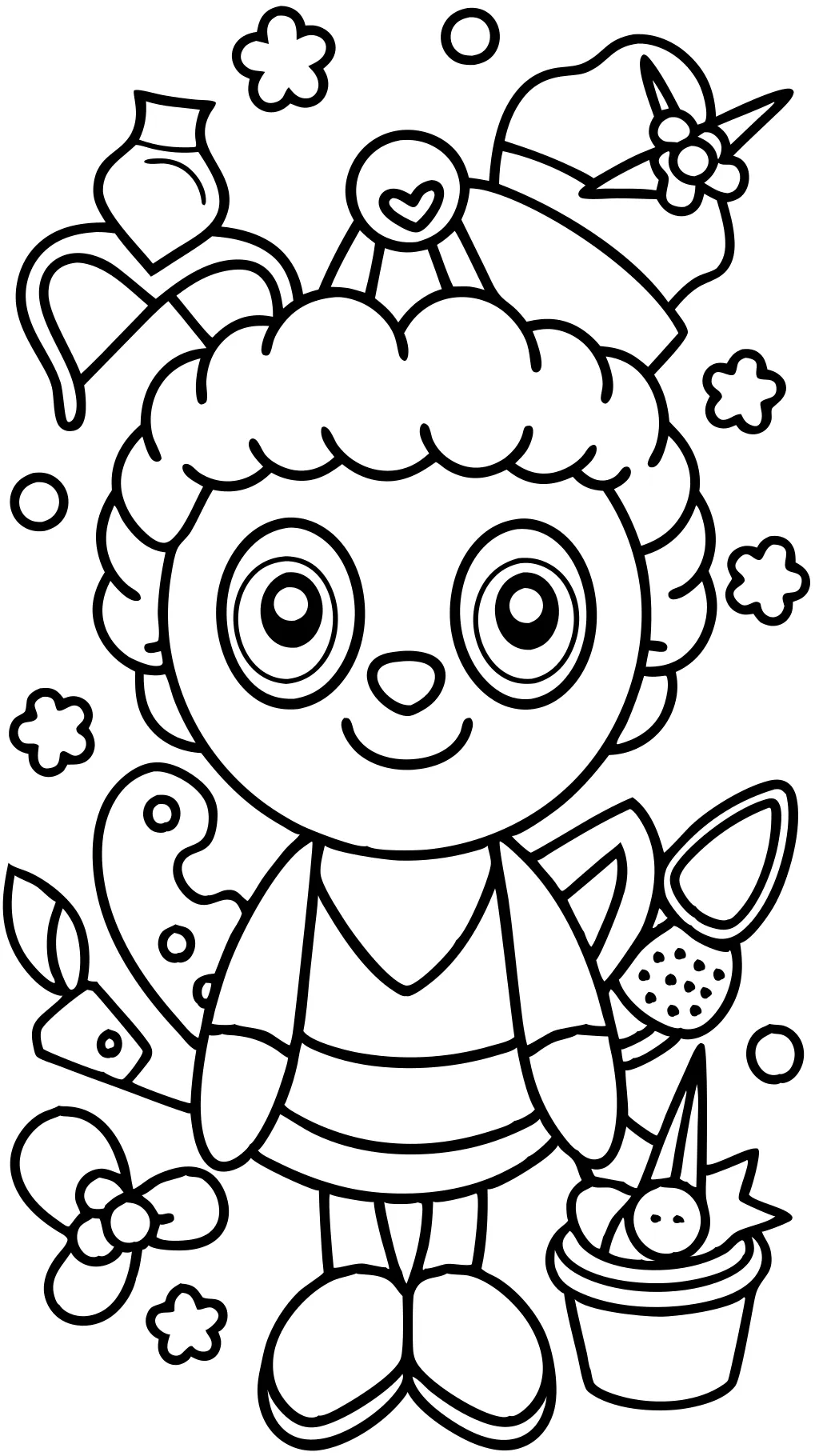 craftee coloring pages